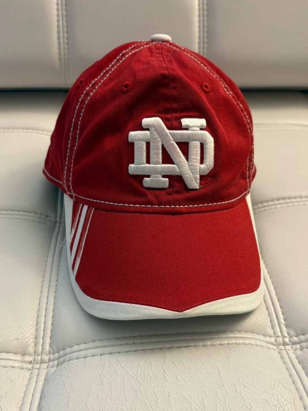Adidas Notre Dame Fighting Irish Red Hat Size Small/Medium